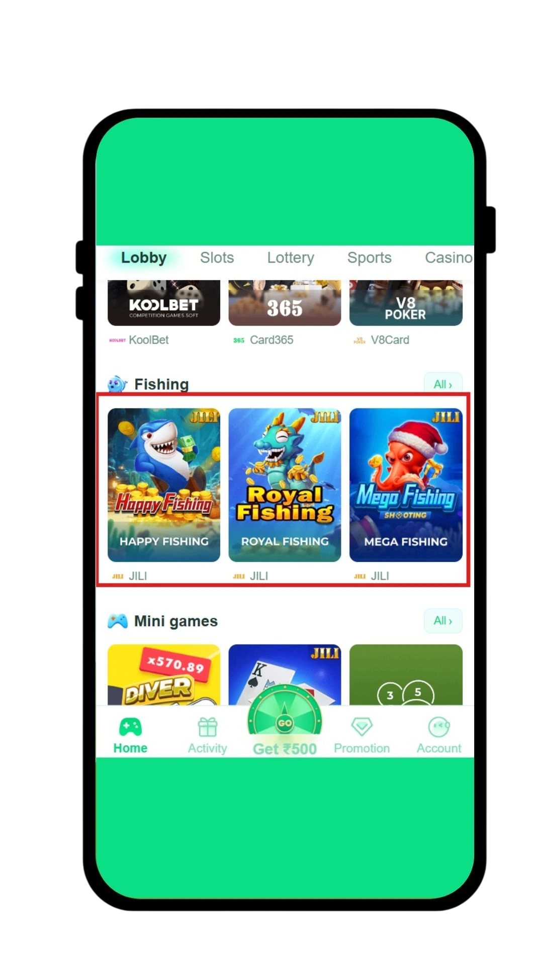 Fishing Games